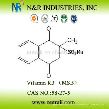 Hochwertiges Vitamin K3 96% MSB Feed Grade